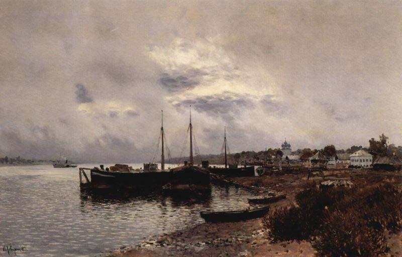 Isaac Levitan Shore France oil painting art